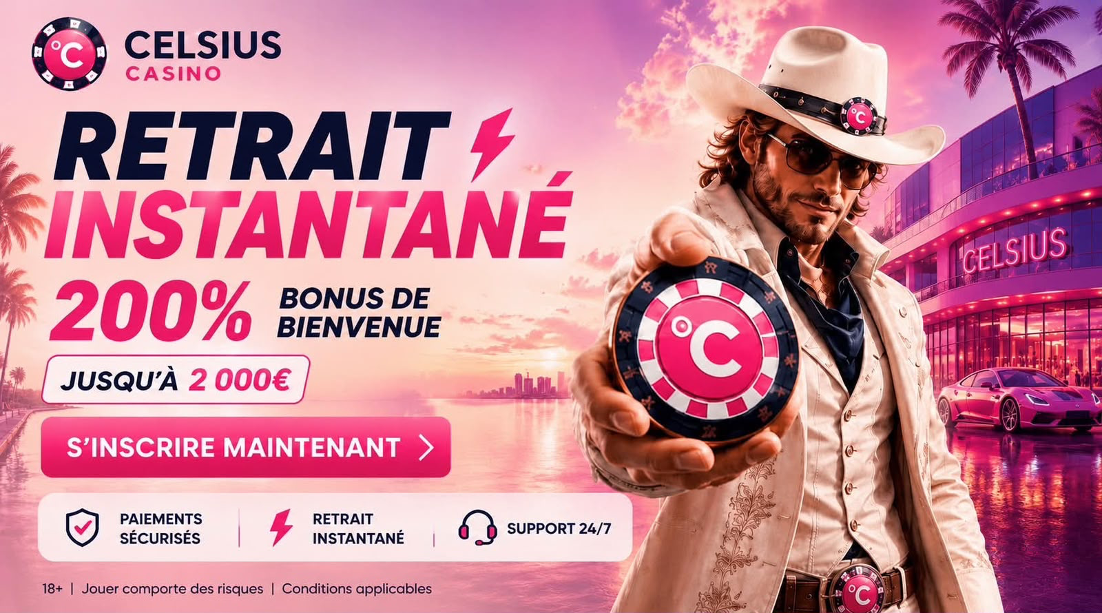 Offre Celsius Casino